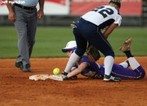 Burnette slides into third.